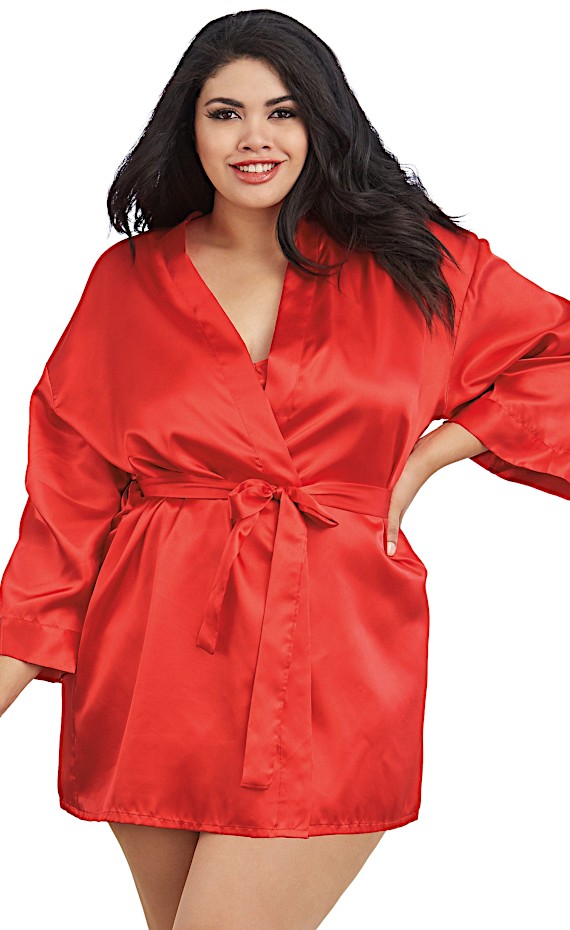 Plus Size Gowns & Robes Lingerie