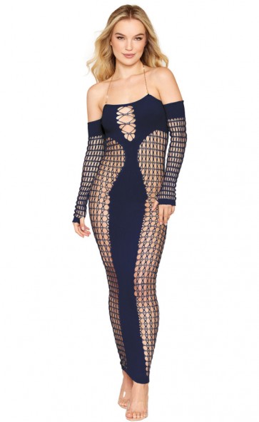 Long Sleeve Bodystocking Gown
