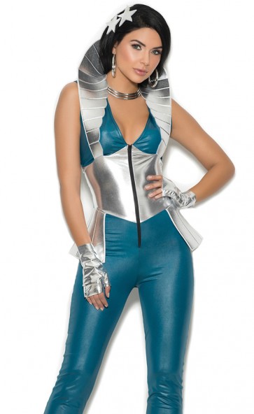Galaxy Girl Jumpsuit Costume