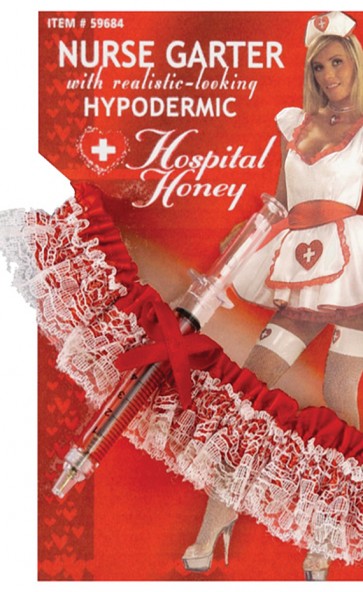 Hospital Honey Nurse Garter With Hypodermic