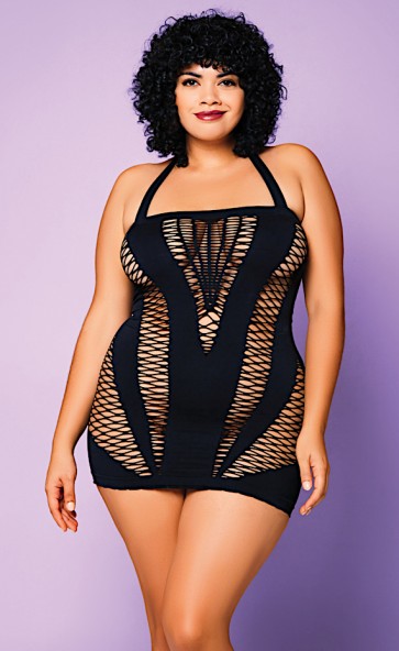 Heart of Chaos Seamless Chemise Plus Size