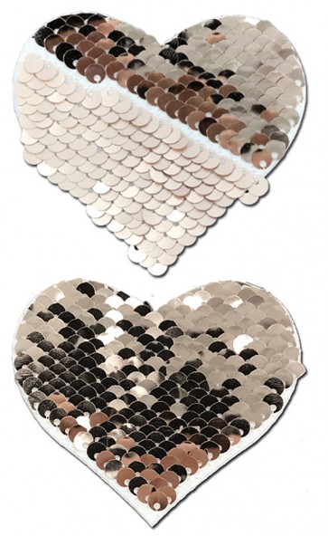 Pastease Color Changing Sequins Heart