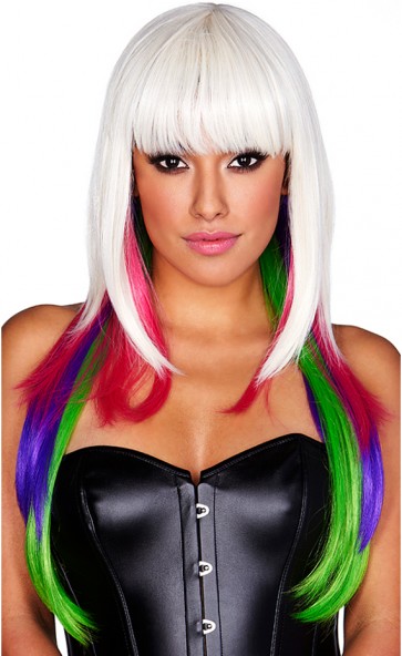 Multi Color Nicki Long Wig