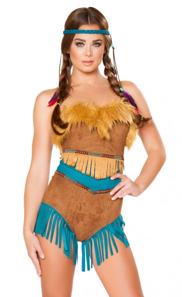 Tribal Vixen Romper Costume