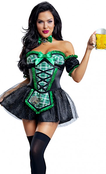 Lucky Beer Girl Costume
