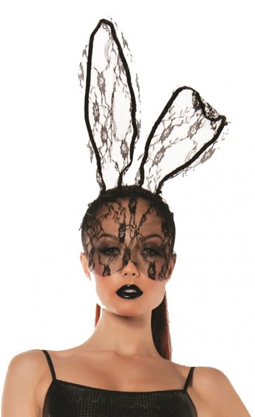 Roleplay Lace Bunny Mask