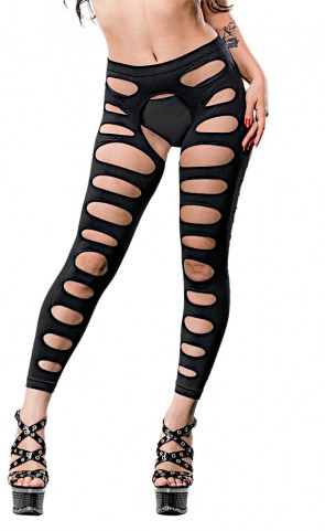 Naughty Girl Hot Cut Out Tights Leggings/Top