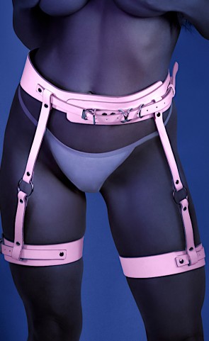 Strapped In Glow in the Dark Leg Harness