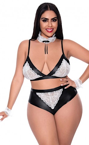 Dress Up Dirty Deeds Lingerie Costume Plus Size