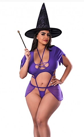 Dress Up Charmed Costume Plus Size