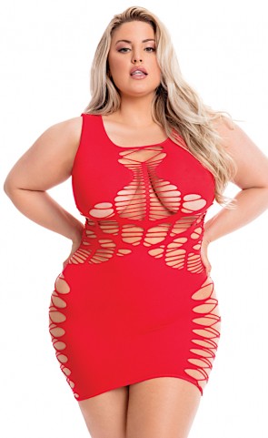 Dynamite Diva Cut Out Dress Plus Size