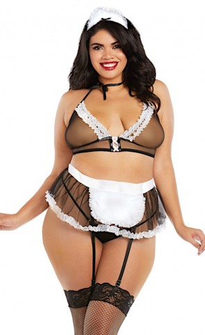 Maid For You Bedroom Costume Plus Size