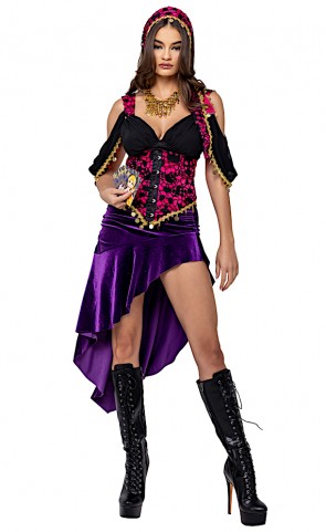 Deadly Gypsy Fortune Teller Costume
