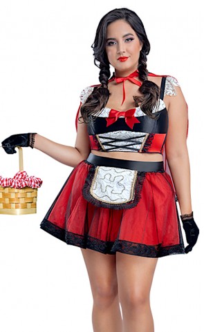 Little Red Costume Plus Size