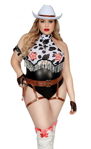 Bullseye Cowgirl Costume Plus Size