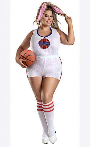 Basketball Bunny Costume Plus Size