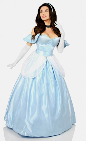 Top Drawer 6 PC Fairytale Princess Corset Costume
