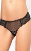 Lace and Dots Crotchless Panty